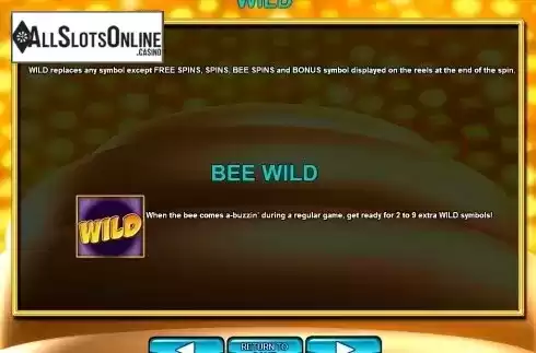 Screen8. Honey Buziness from Microgaming