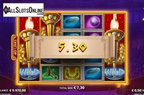 Free Spins 3. Immortal Glory from JustForTheWin