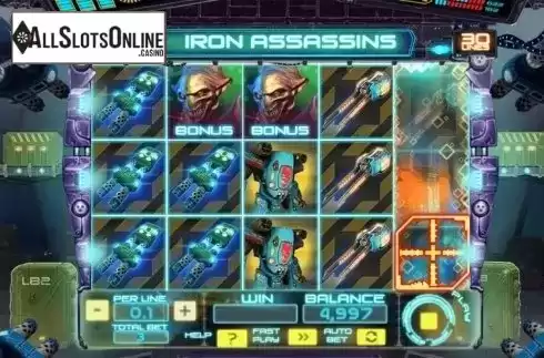 Screen 3. Iron Assassins from Spinomenal