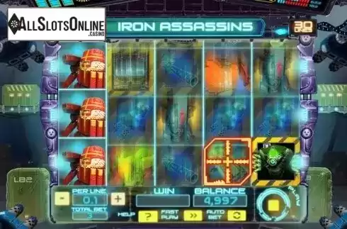 Screen 4. Iron Assassins from Spinomenal