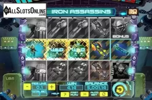 Screen 5. Iron Assassins from Spinomenal