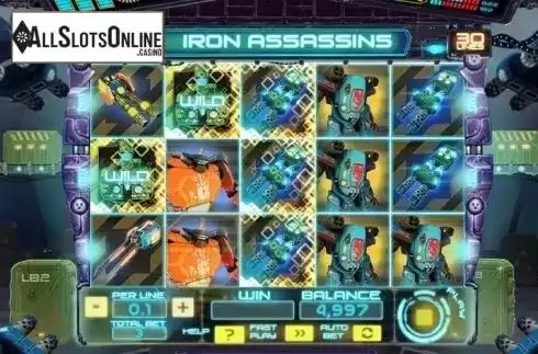 Screen 6. Iron Assassins from Spinomenal