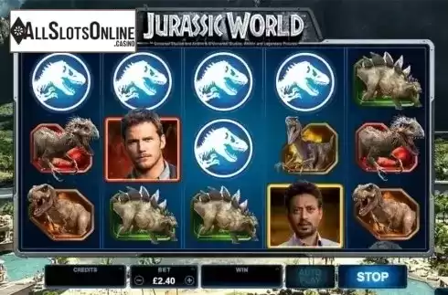 Screen 2. Jurassic World from Microgaming