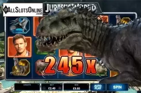 Screen 5. Jurassic World from Microgaming