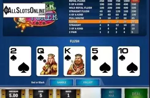 Win Screen . Joker Poker MH (Play'n Go) from Play'n Go