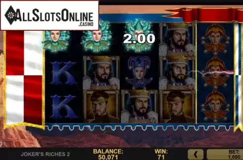 Win Screen 3. Jokers Riches 2 from High 5 Games