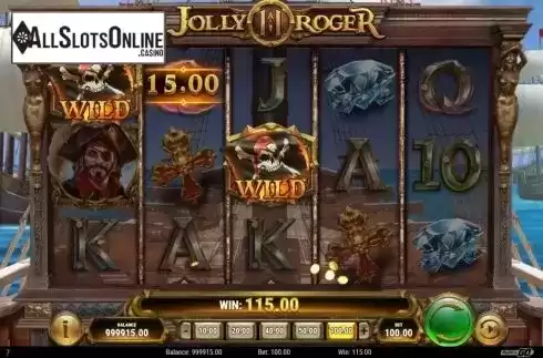 Win Screen . Jolly Roger 2 from Play'n Go