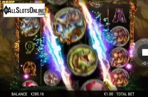 Lightning Reel Intro screen. King Kong Fury from NextGen