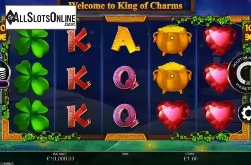 Reel Screen. King of Charms from Inspired Gaming
