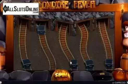 Bonus Game screen. Klondike Fever from Capecod Gaming
