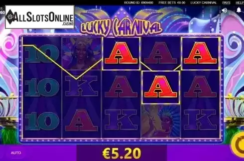Win Screen 2. Lucky Carnival from Red Tiger