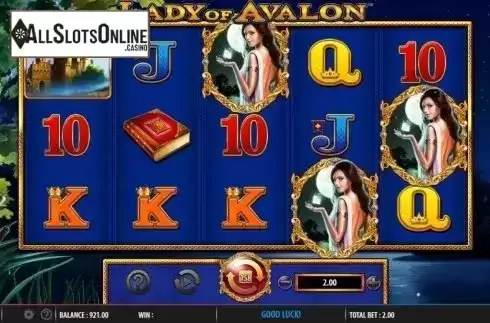 Free Spins. Lady of Avalon from Barcrest