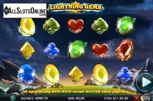 Screen 2. Lightning Gems from NextGen
