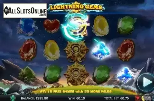 Screen 3. Lightning Gems from NextGen