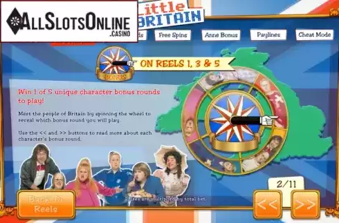 Screen4. Little Britain from Playtech