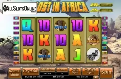 Reel Screen. Lost in Africa from Aiwin Games