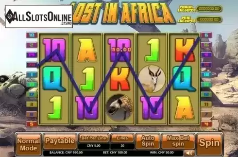Win Screen. Lost in Africa from Aiwin Games