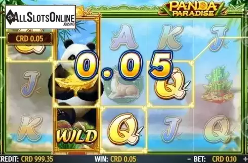 Win screen 2. Panda Paradise from Octavian Gaming