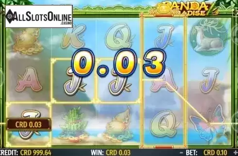 Win screen 3. Panda Paradise from Octavian Gaming