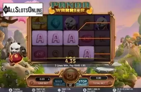 Win Screen 3. Panda Warrior (GamePlay) from GamePlay