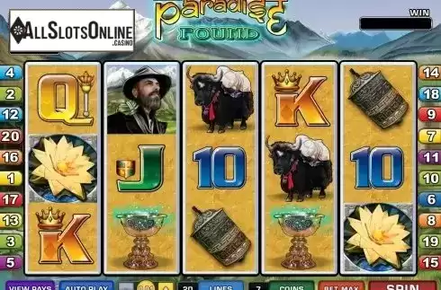 Screen6. Paradise Found from Microgaming