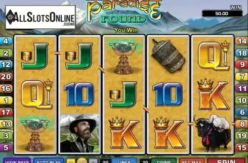 Screen7. Paradise Found from Microgaming