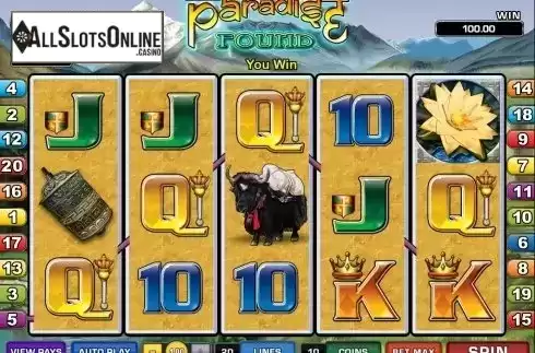 Screen8. Paradise Found from Microgaming