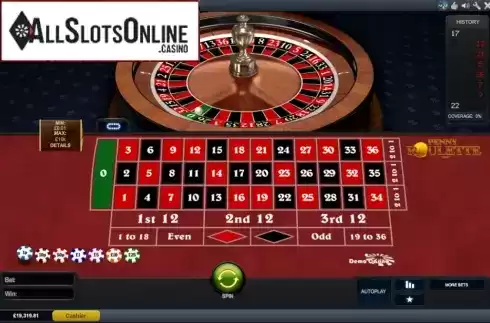 Game workflow 5. Penny Roulette from Playtech