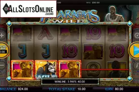 Screen 4. Pharaohs Wild from CORE Gaming