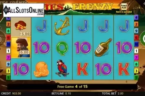 Free Spins 2. Pirates Frenzy from Blueprint