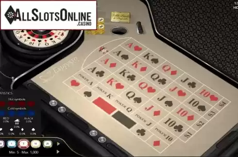 Reel Screen. Poker Roulette from Espresso Games