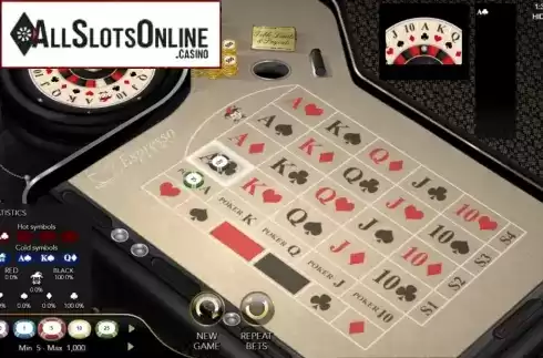 Win Screen 1. Poker Roulette from Espresso Games