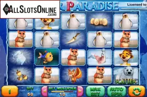Reel Screen 1. Polar Paradise from Probability Gaming