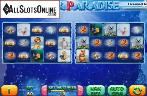 Win Screen 1. Polar Paradise from Probability Gaming