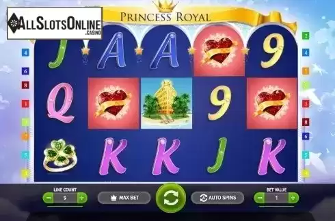 Reel screen. Princess Royal from BGAMING