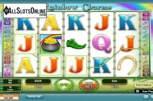 Screen 3. Rainbow Charms from NeoGames