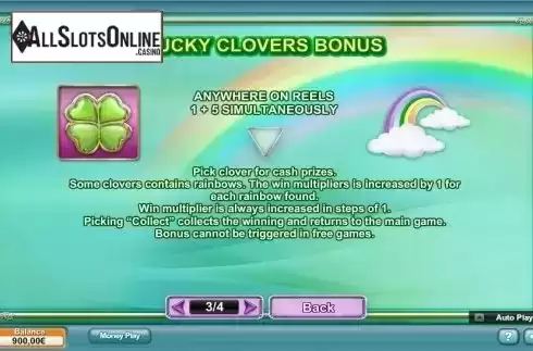Paytable 3. Rainbow Charms from NeoGames