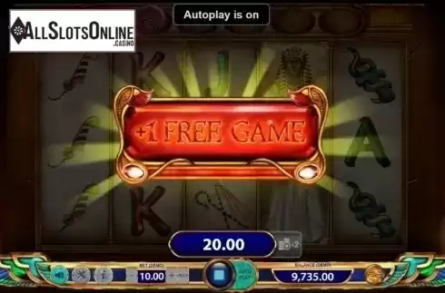 Free Spins 3. Ramses Rising from BF games
