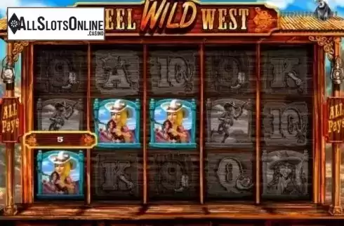 Win Screen . Reel Wild West from Gamesys