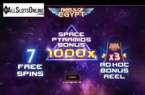 Intro. Reels of Egypt from Cayetano Gaming