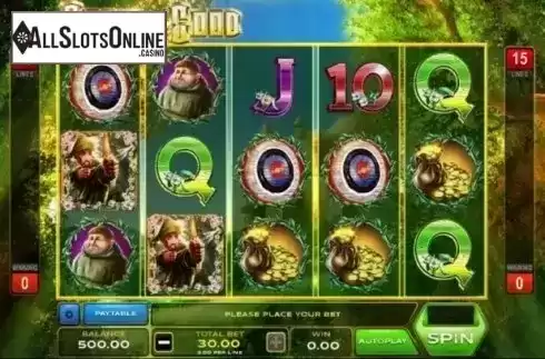 Reel Screen. Robin the Good from Xplosive Slots Group