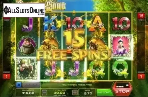 Free Spins Triggered. Robin the Good from Xplosive Slots Group