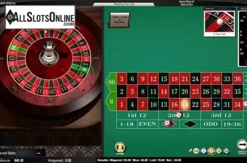 Game Screen 3. Roulette (Top Trend Gaming) from TOP TREND GAMING