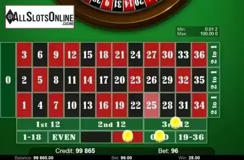 Game Screen 4. Roulette (KAJOT) from KAJOT