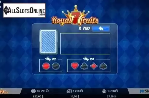 Screen7. Royal 7 Fruits from MrSlotty