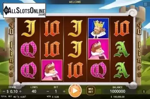 Reel Screen. Royal Demeanor from KA Gaming
