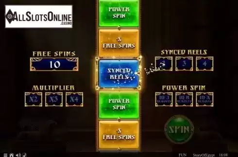 Free Spins 2. Story of Egypt from Spinomenal