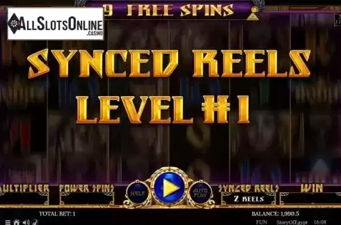 Free Spins 3. Story of Egypt from Spinomenal