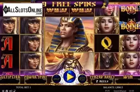 Free Spins 4. Story of Egypt from Spinomenal