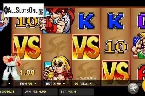 Win screen. Street Fighter (JDB168) from JDB168